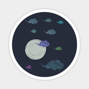 Cloudy Night Magnet